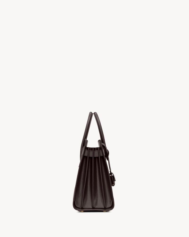 SAC DE JOUR in smooth leather – small