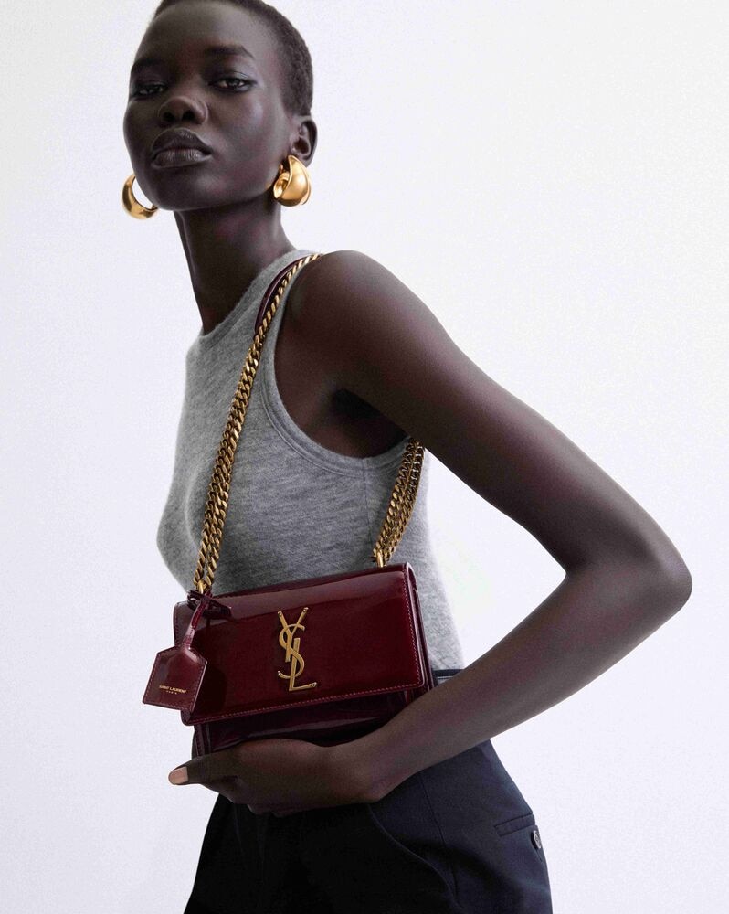 SUNSET small in patent leather