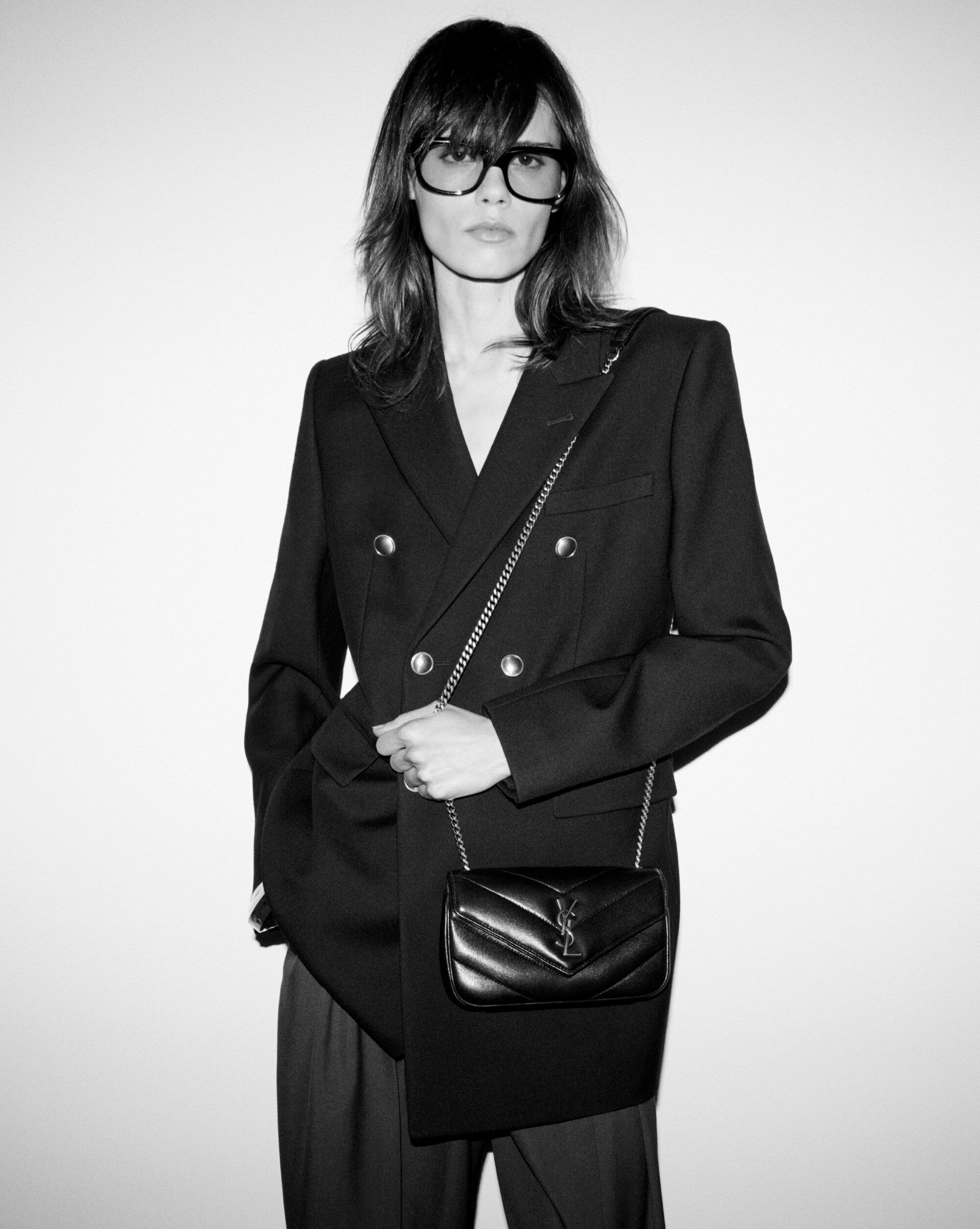 LOULOU MINI in suede