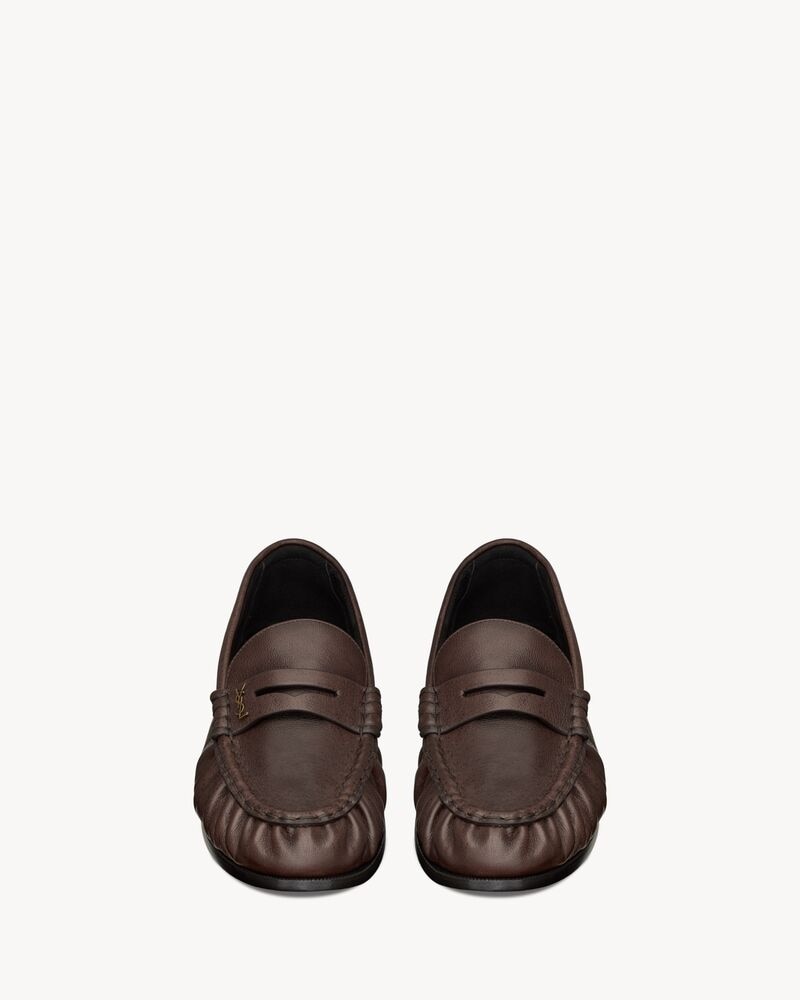 LE LOAFER supple in matte leather