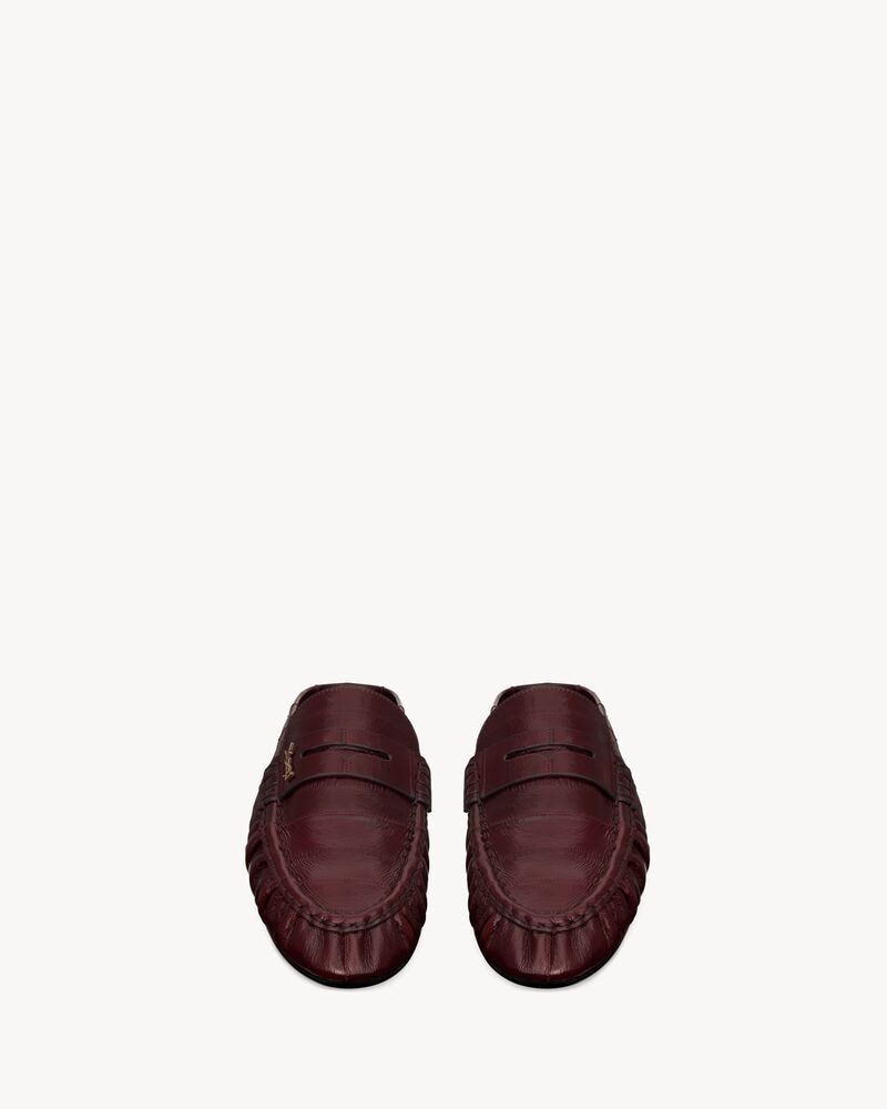 LE LOAFER mules in eel