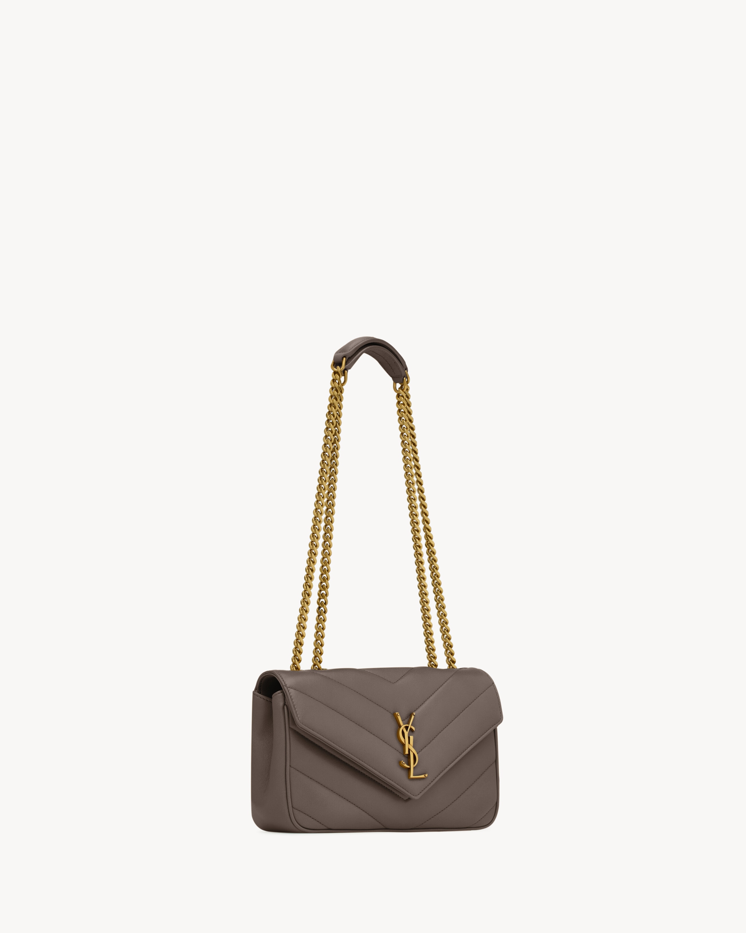 LOULOU small in MATELASSÉ lambskin