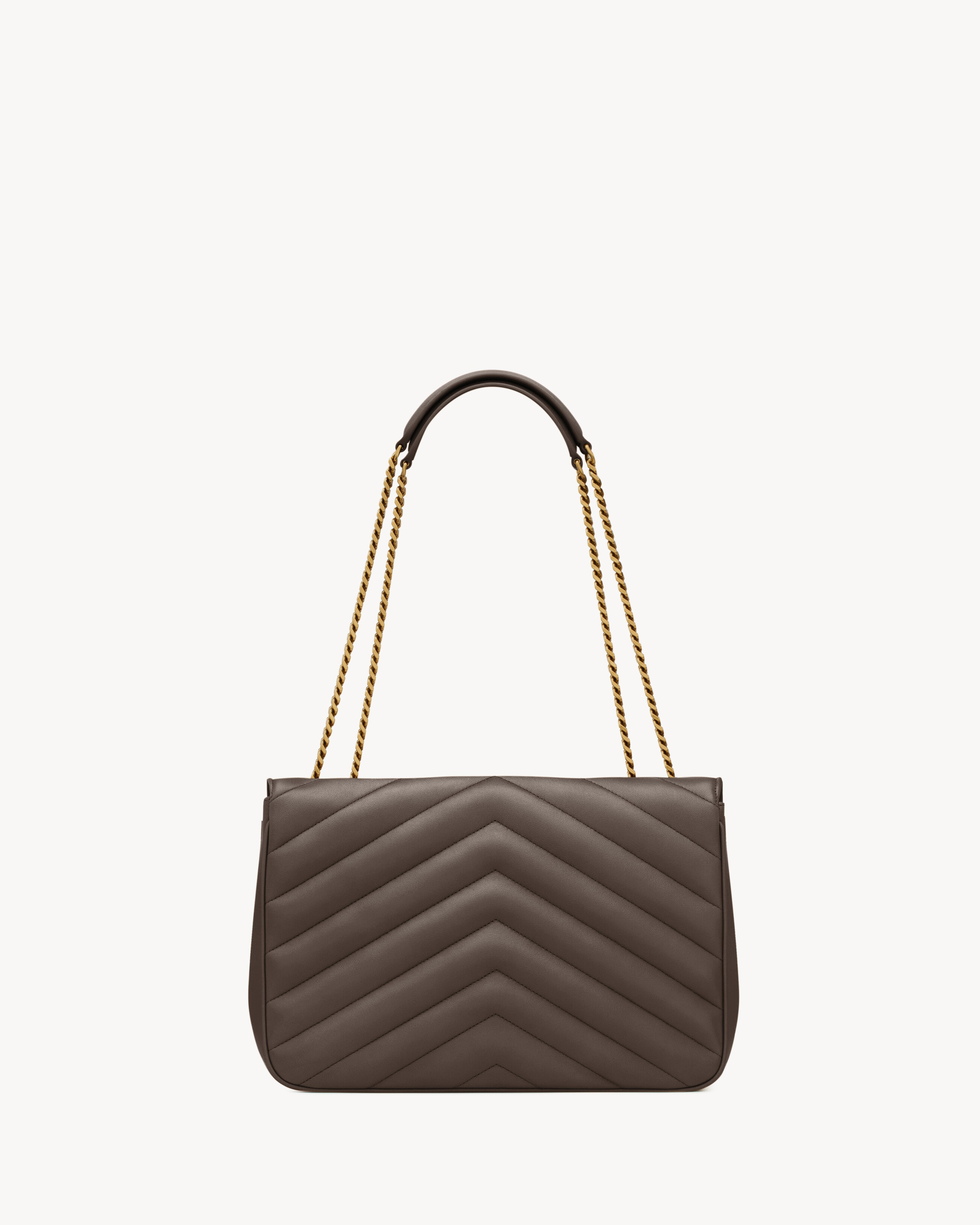 LOULOU large in MATELASSÉ lambskin