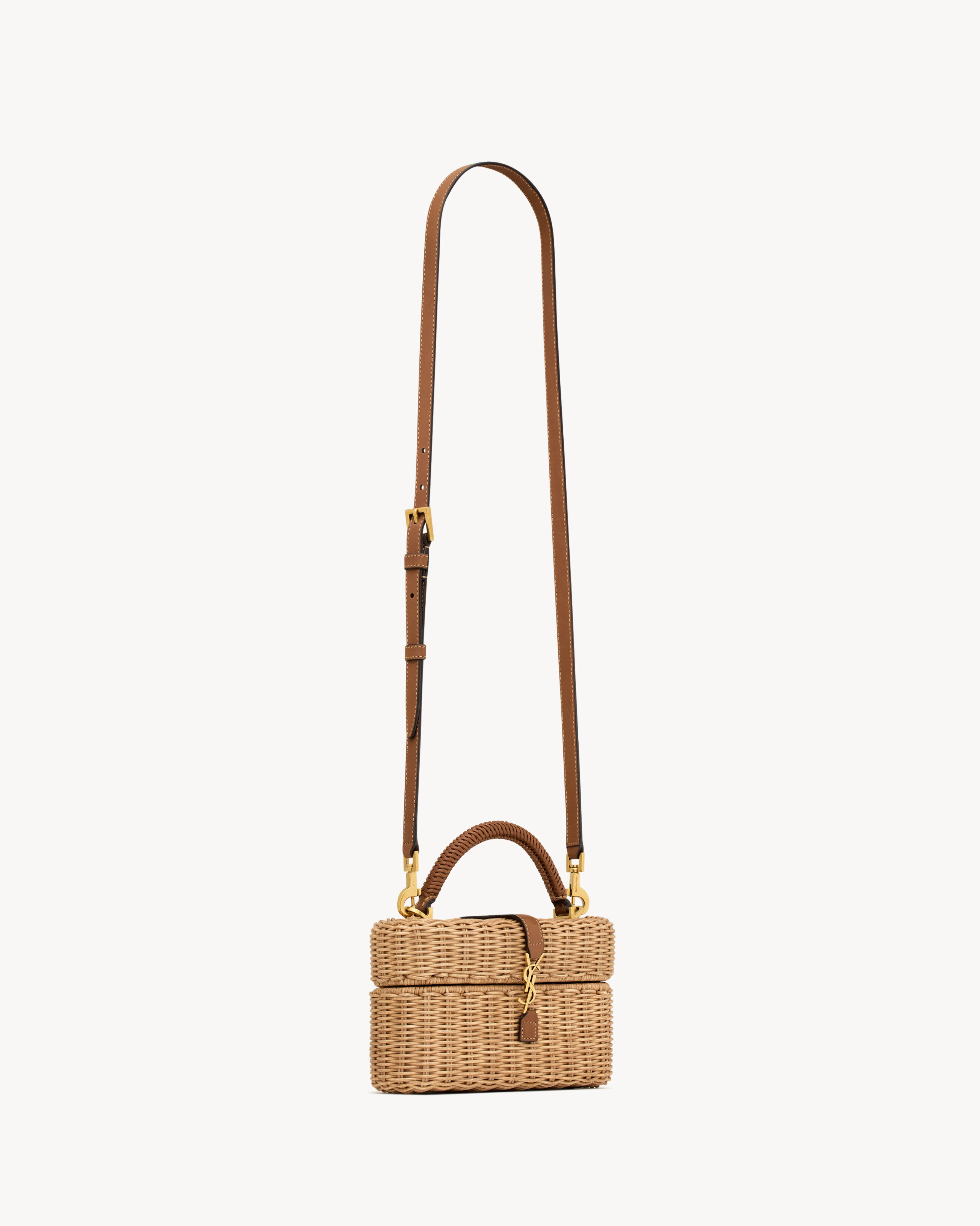 GABY vanity bag in osier