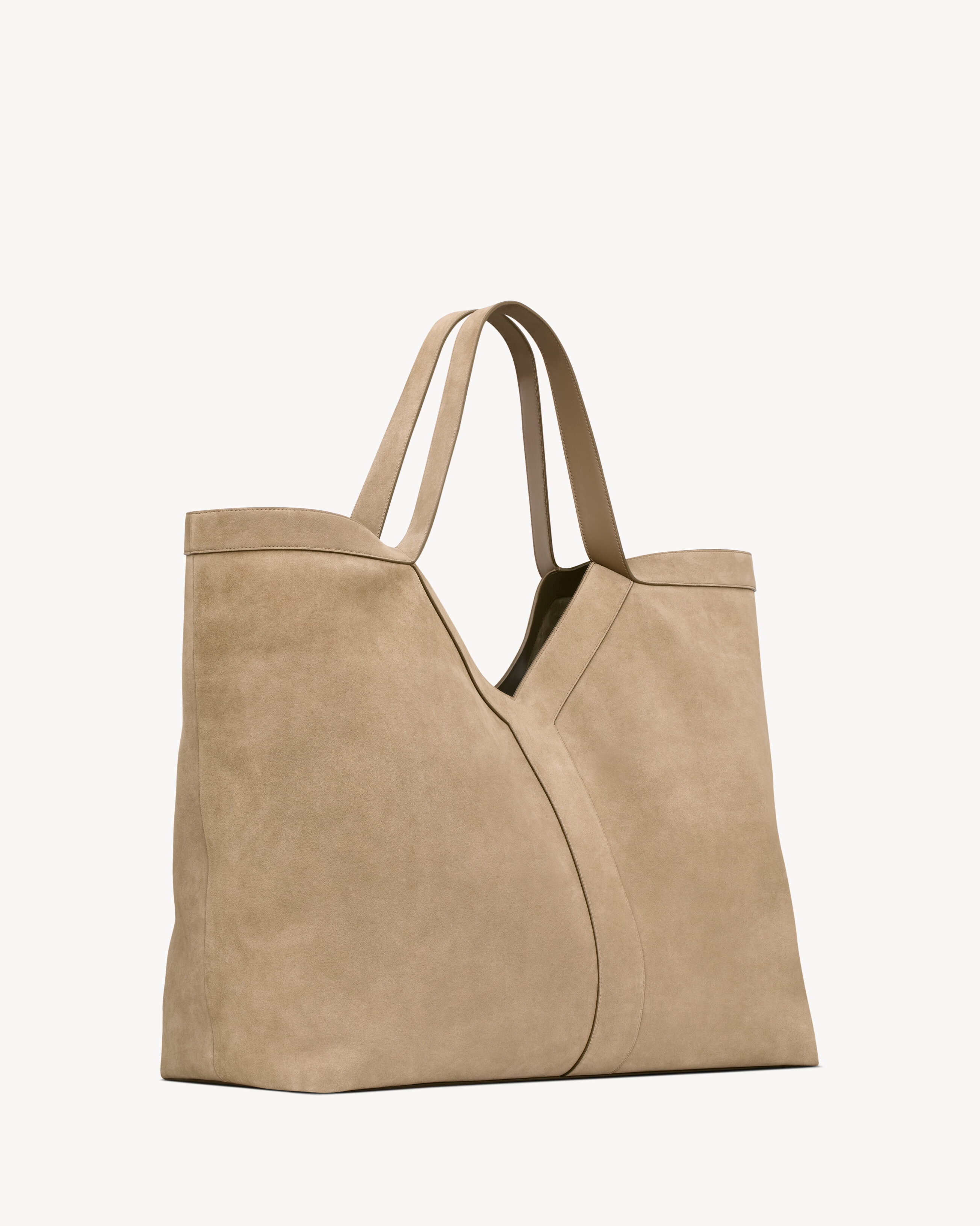 Y MAXI tote in suede