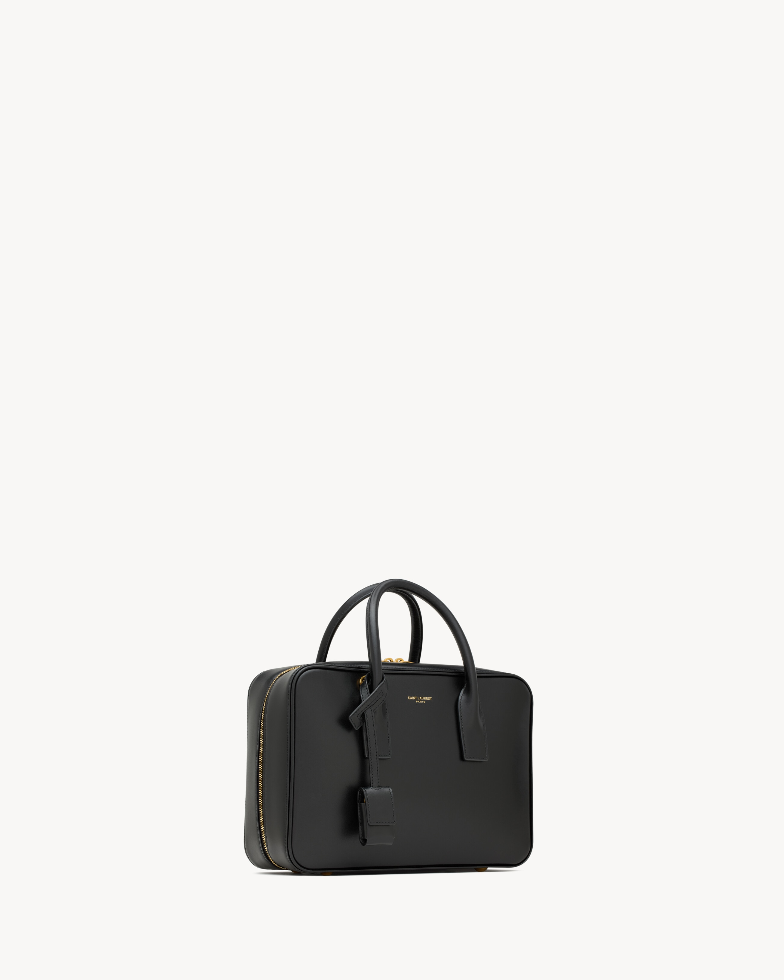 SAC DE JOUR bauletto bag in BOX SAINT LAURENT - SMALL