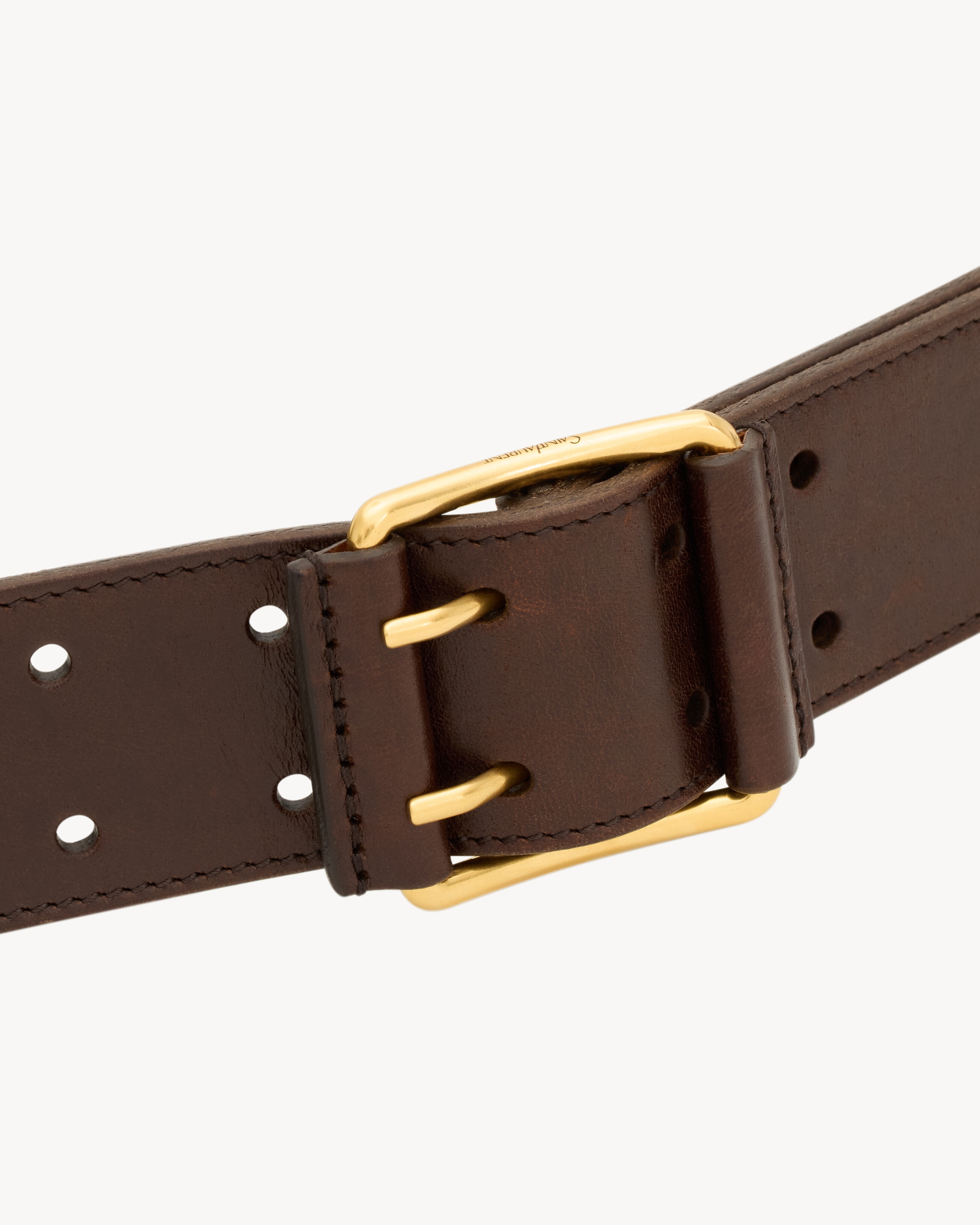 MOTORCYCLE belt in leather