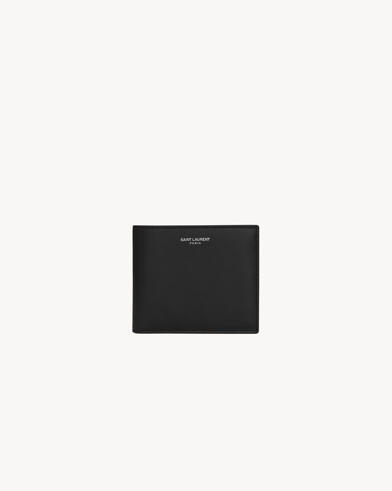 SAINT LAURENT PARIS East/West wallet in smooth leather