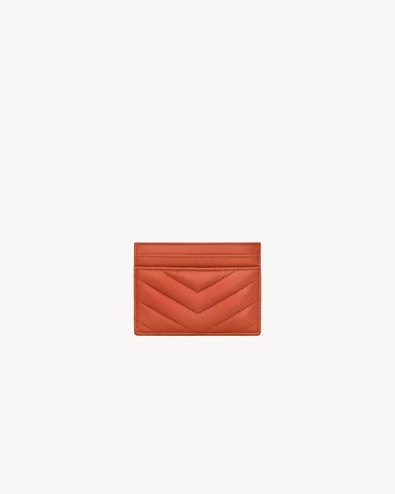 CASSANDRE card case in lambskin