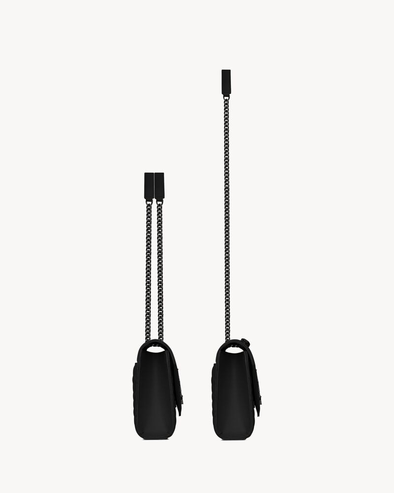 ENVELOPE MEDIUM IN QUILTED GRAIN DE POUDRE EMBOSSED LEATHER