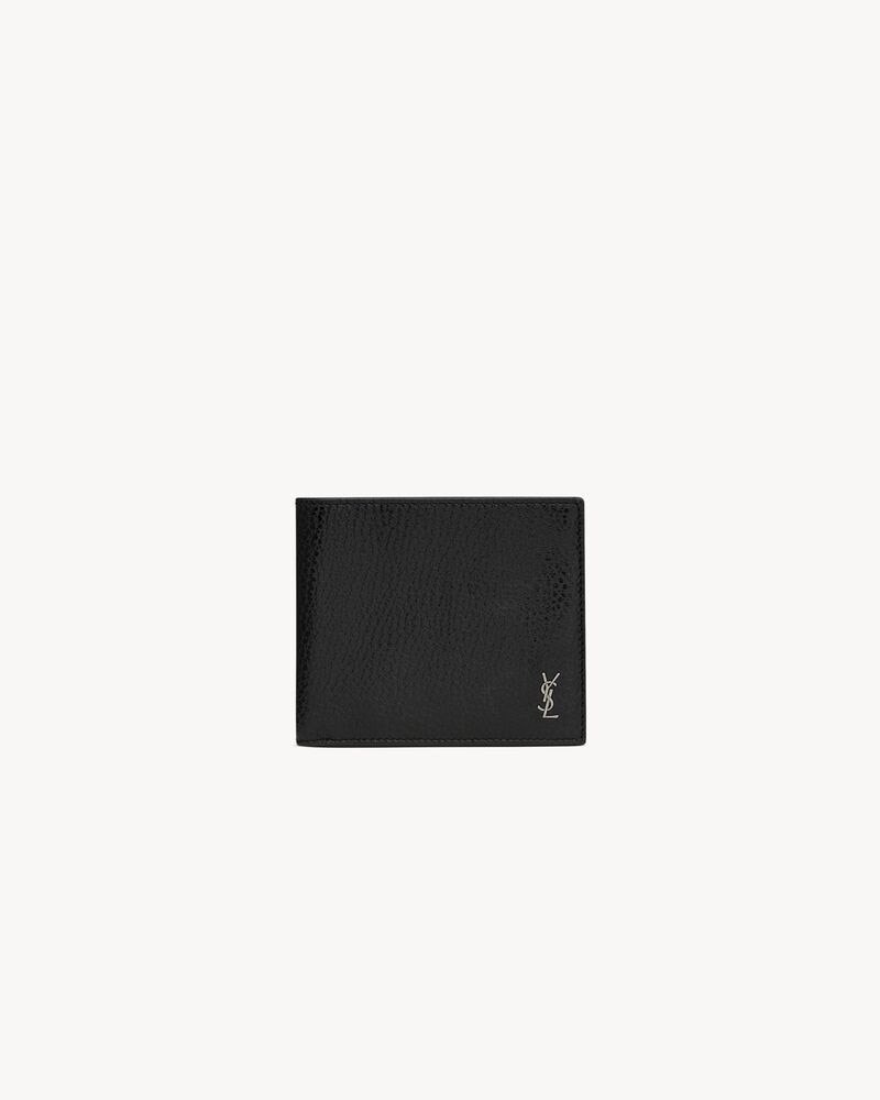 TINY CASSANDRE EAST/WEST WALLET IN GRAINED LEATHER