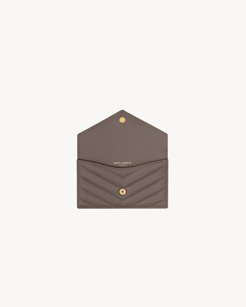 CASSANDRE FRAGMENTS FLAP CARD CASE IN LAMBSKIN