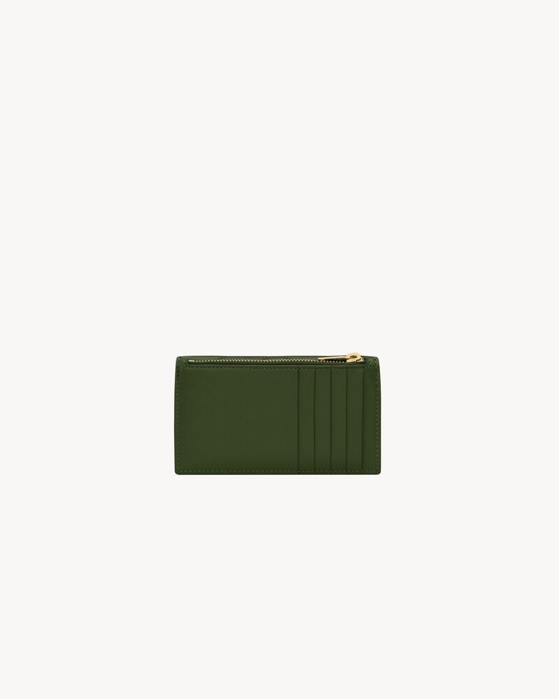 CASSANDRE FRAGMENTS FLAP CARD CASE IN LAMBSKIN