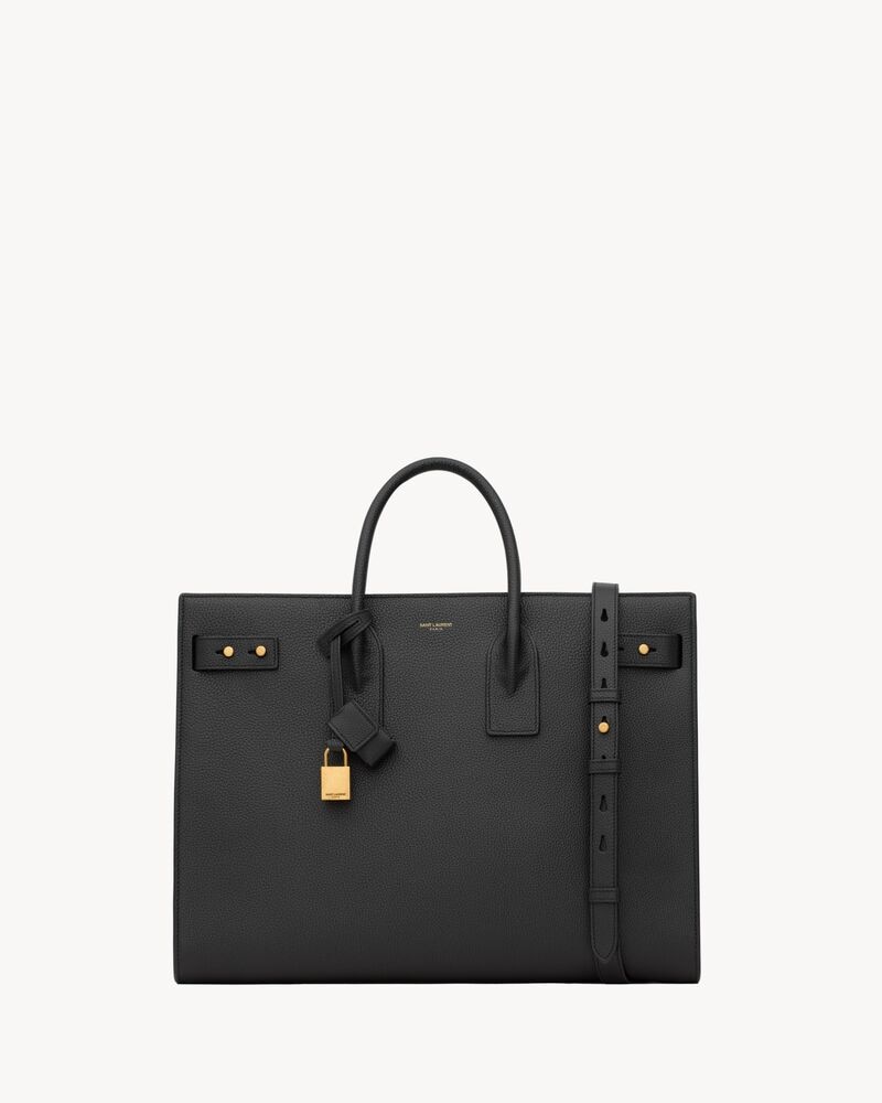 Sac de Jour thin large in grained leather