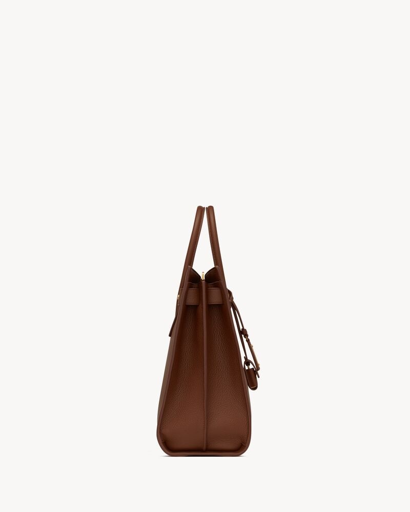 Sac de Jour thin large bag in grained leather