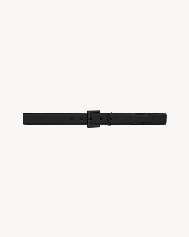 Cassandre belt in smooth leather