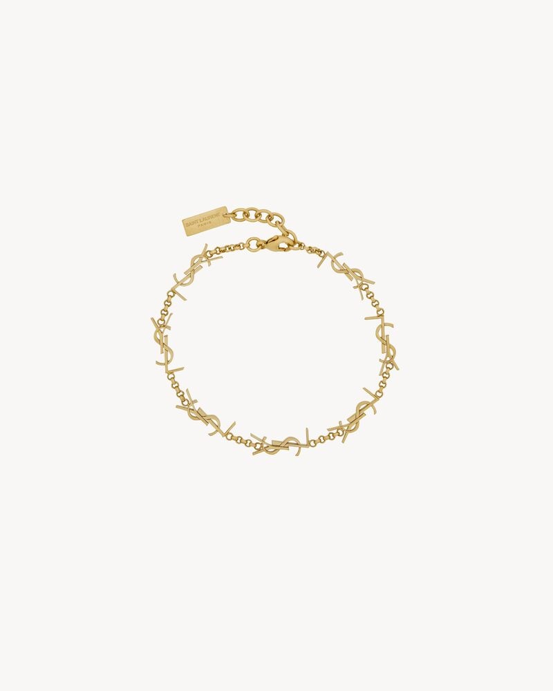 CASSANDRE multi-charm bracelet in metal