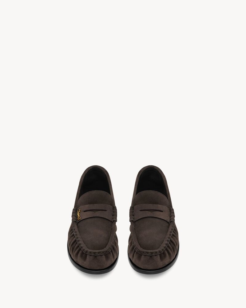 LE LOAFER supple in suede