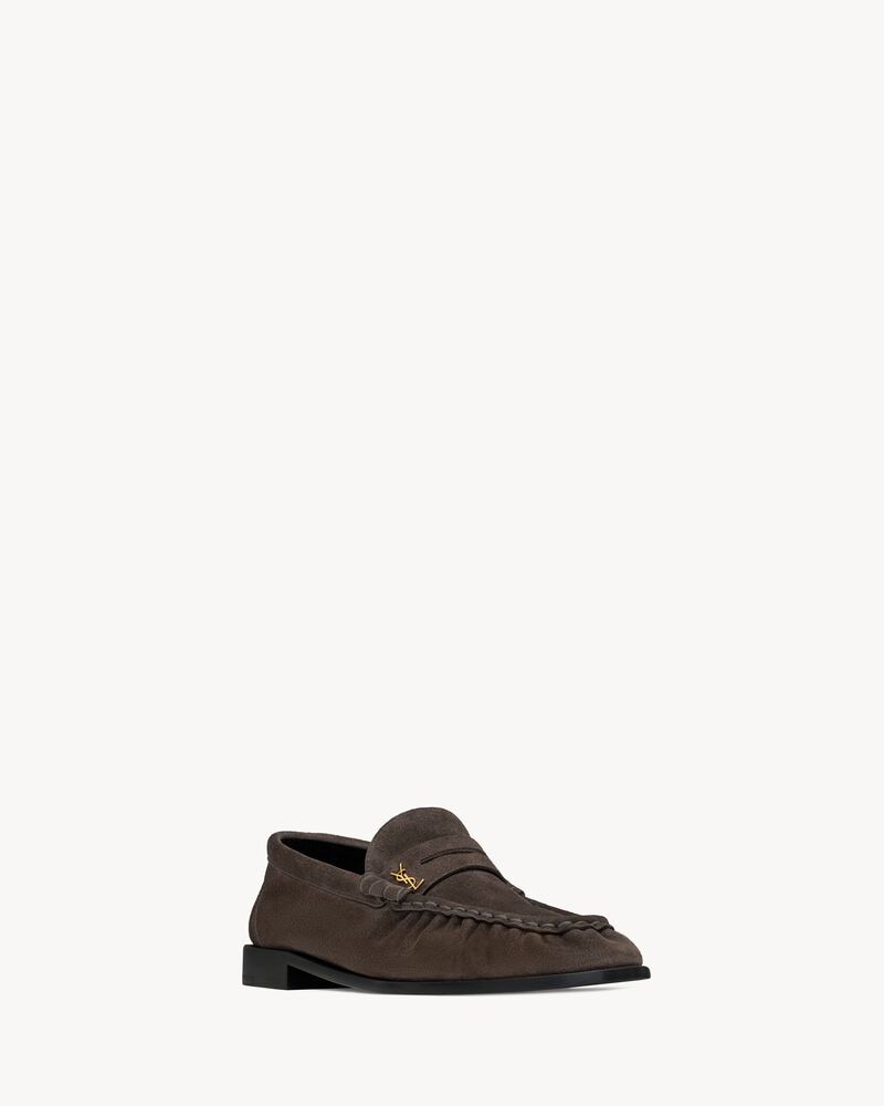 LE LOAFER supple in suede