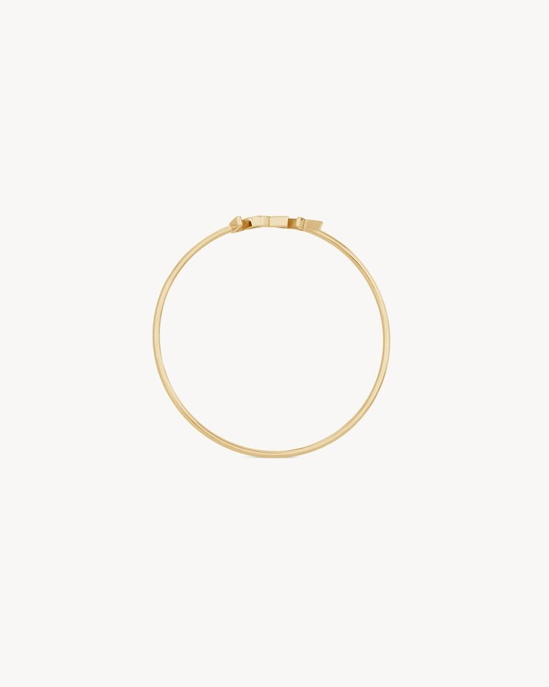 CASSANDRE bangle in 18K yellow gold
