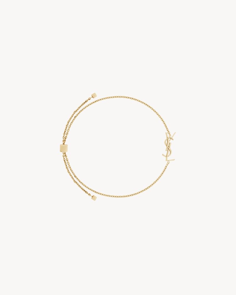 CASSANDRE bracelet in 18K yellow gold