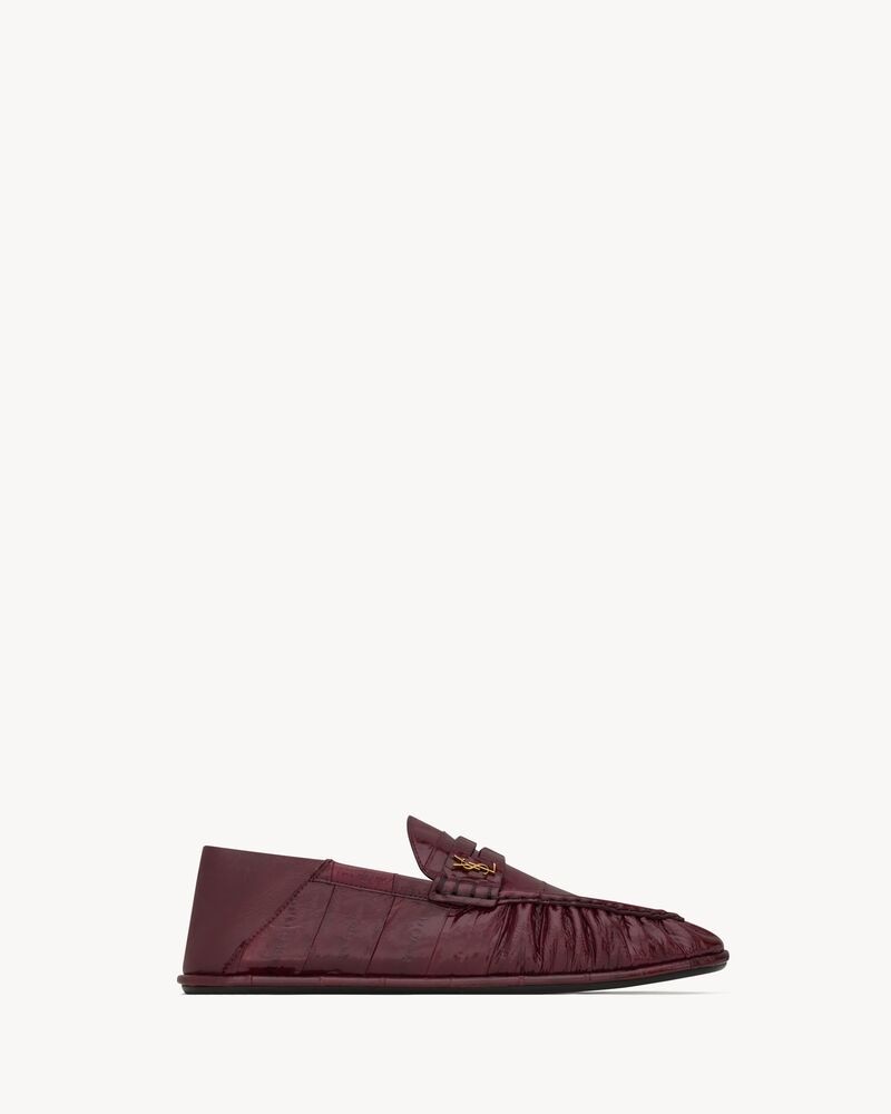 LE LOAFER foldable in patent eel