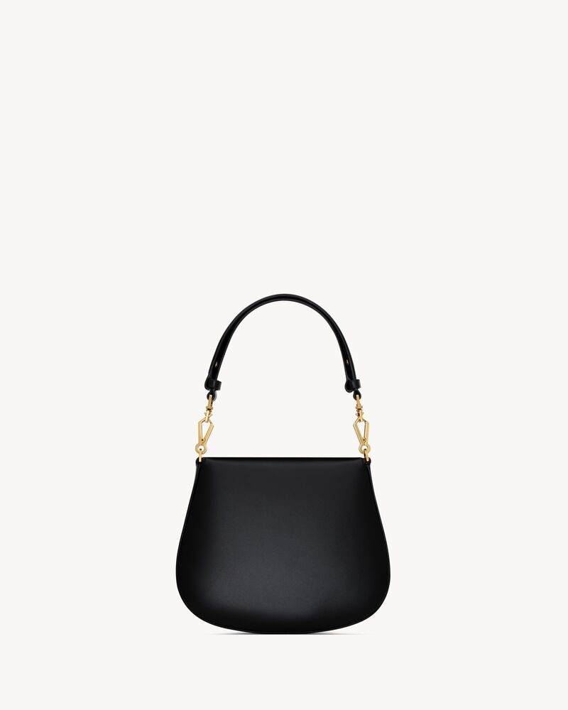 Mini VOLTAIRE TOP HANDLE bag in BOX SAINT LAURENT