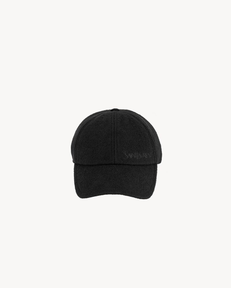 SAINT LAURENT vintage cap in cashmere