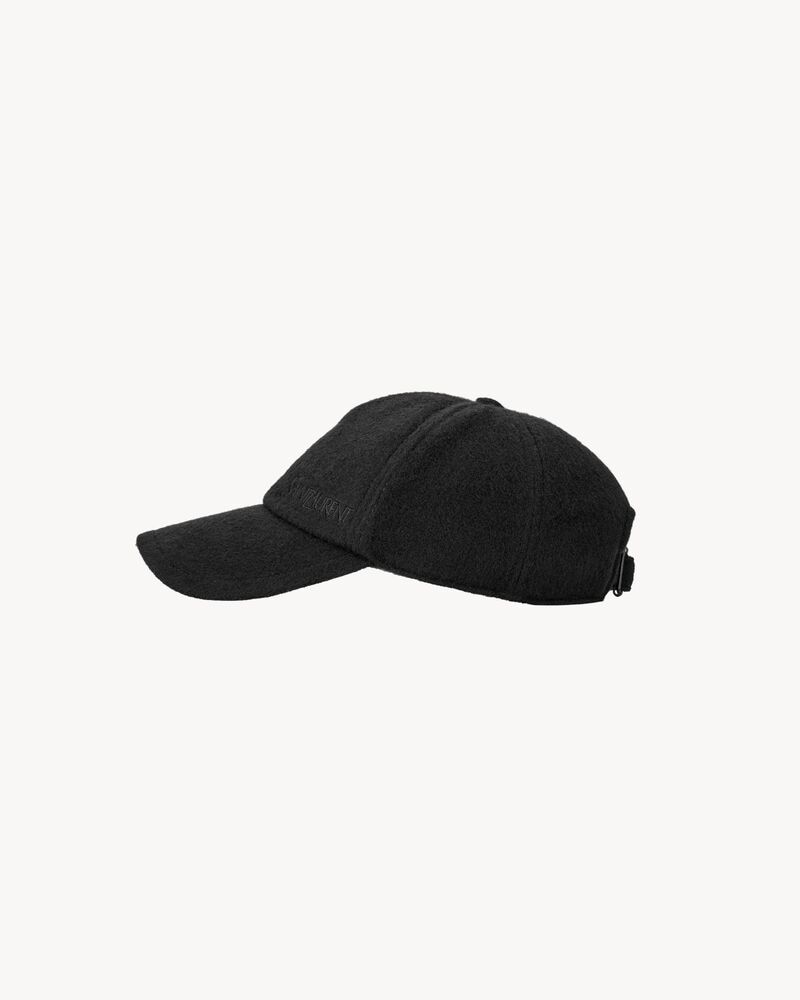 SAINT LAURENT vintage cap in cashmere