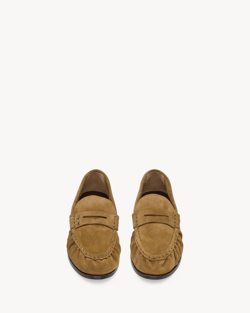 LE LOAFER supple in suede