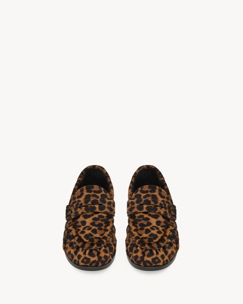 LE LOAFER supple in pony hair leather