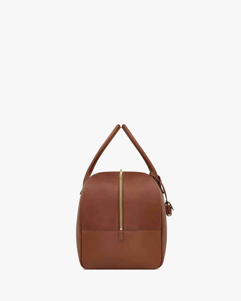 BOWLING duffle bag in smooth leather