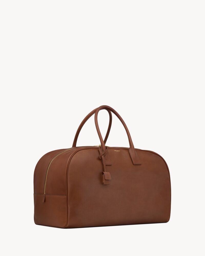 BOWLING duffle bag in smooth leather