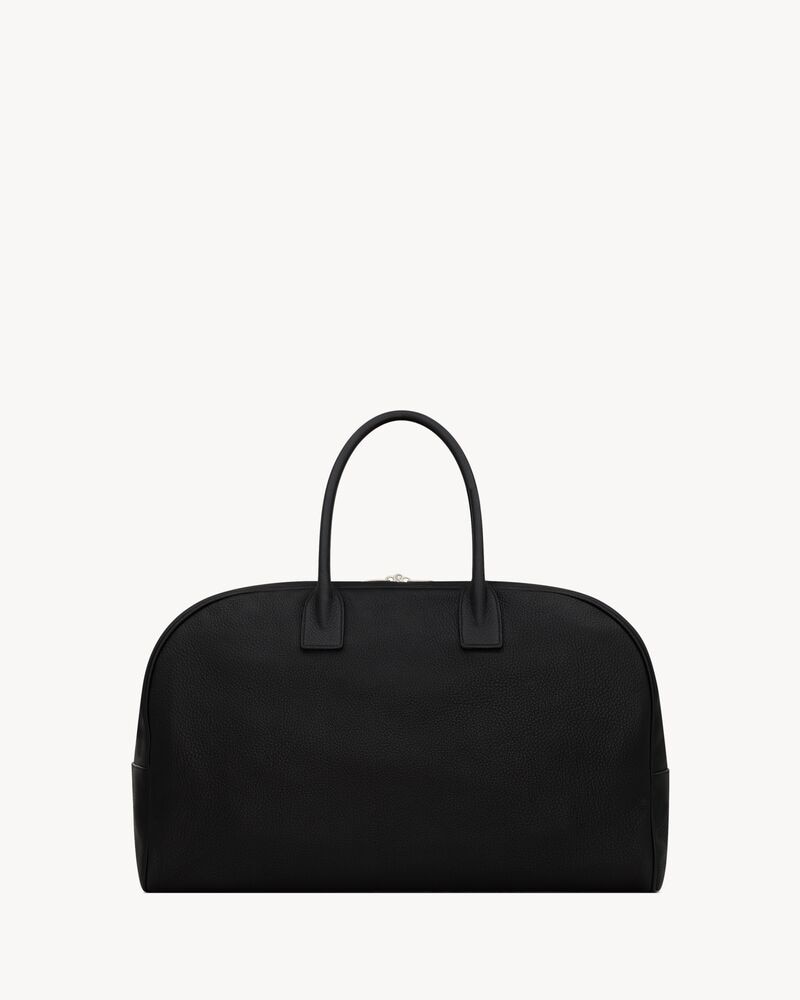 BOWLING duffle bag in grained leather