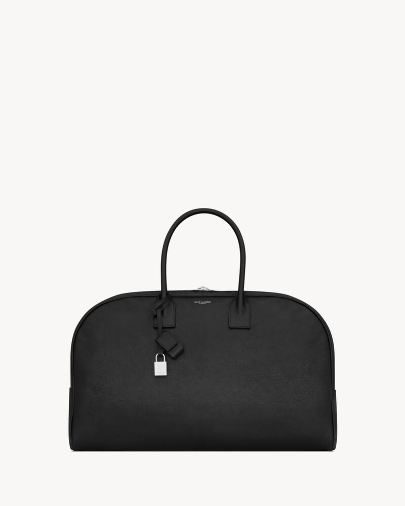 BOWLING duffle bag in leather