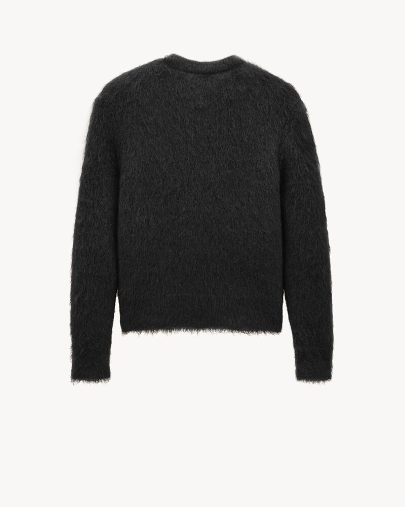 sweater in brushed knit