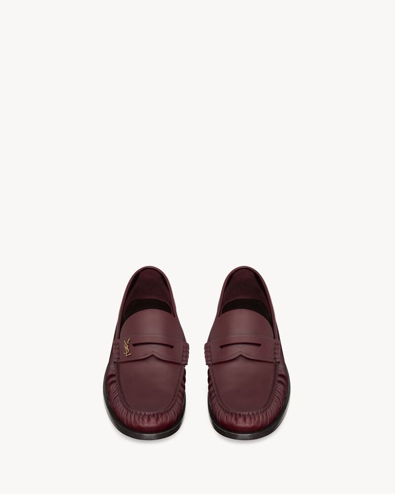 LAURENT loafers in smooth leather