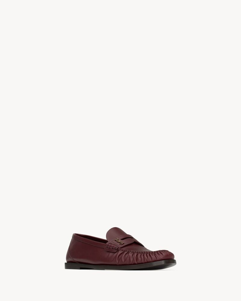 LAURENT loafers in smooth leather