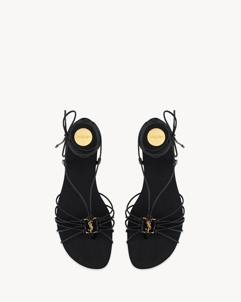 BABYLONE sandals in smooth leather