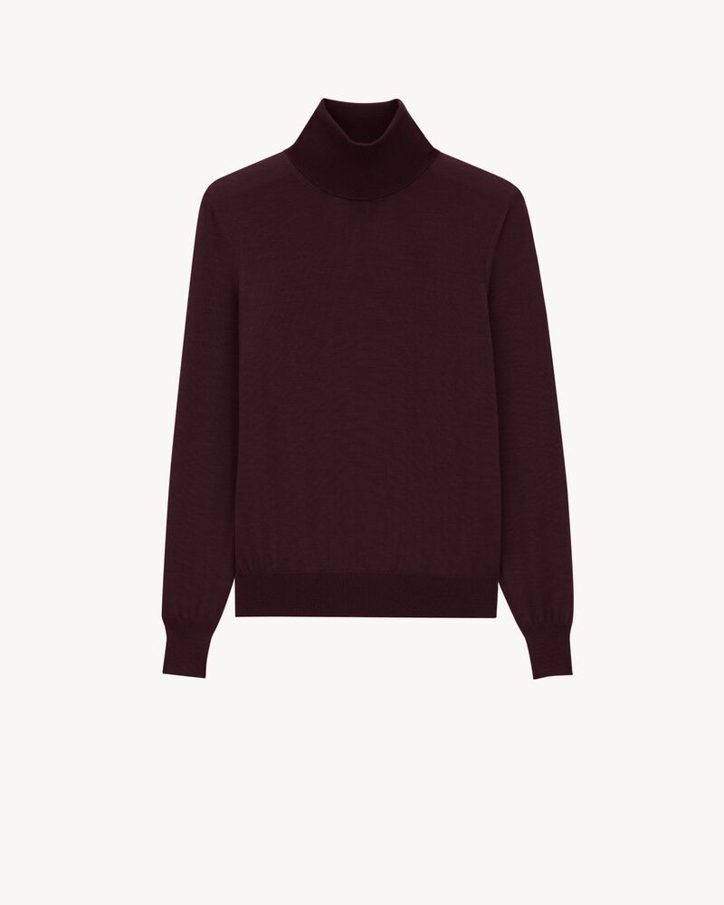 turtleneck in wool