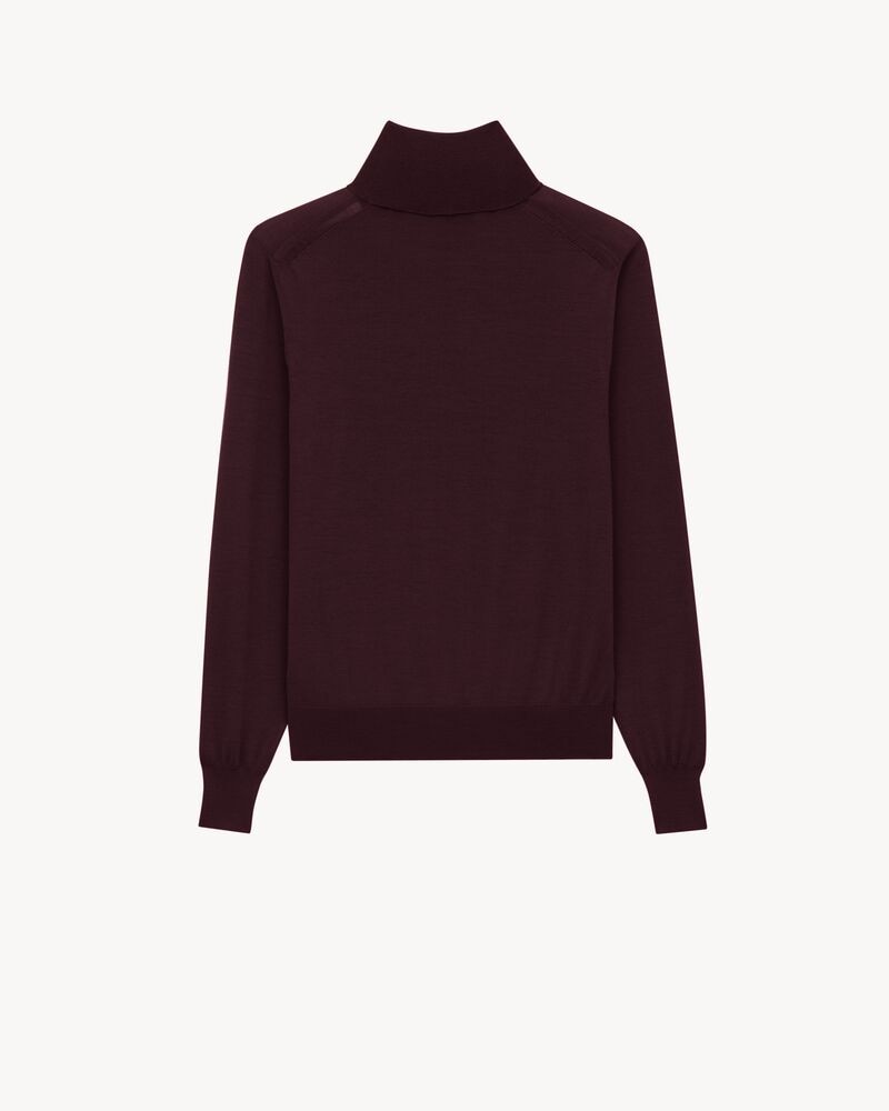 turtleneck in wool