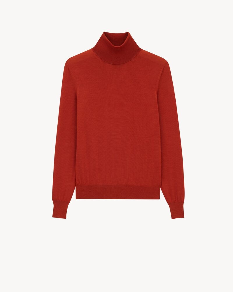 turtleneck in wool