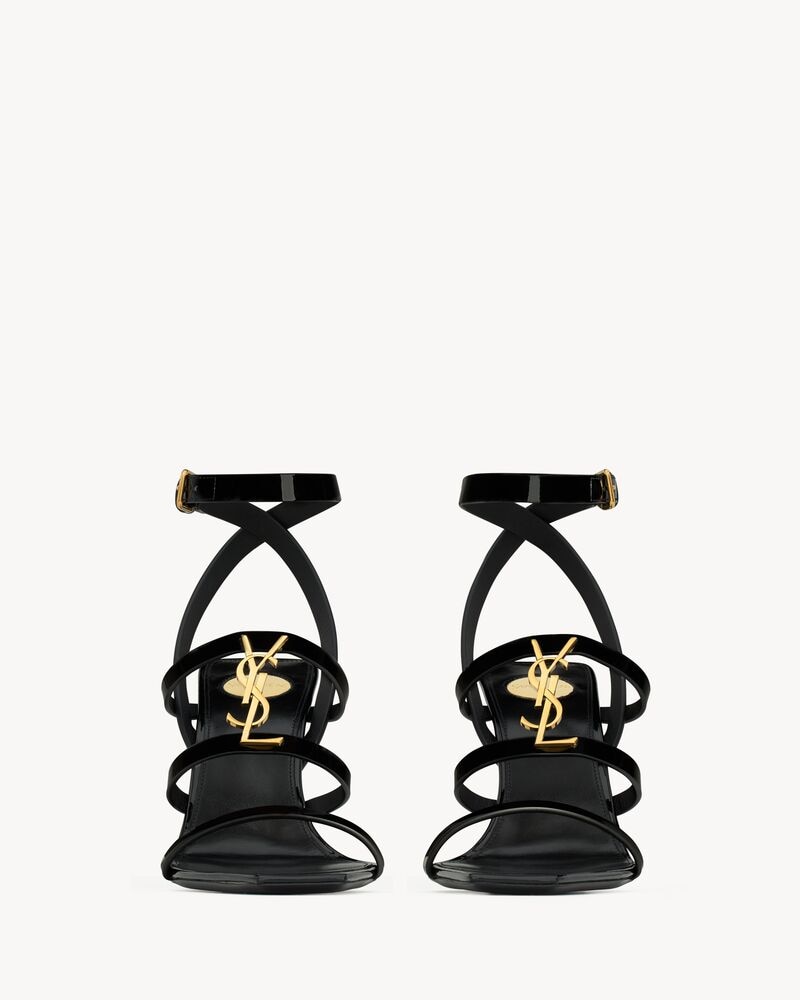 Cassandra sandals in patent leather