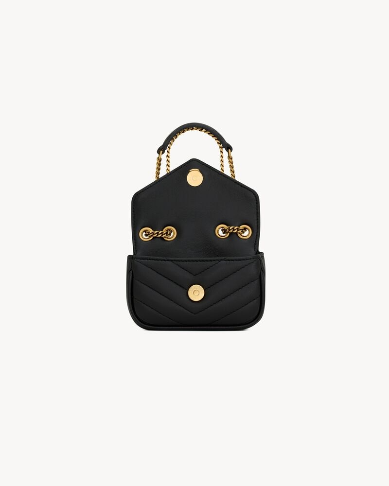 LOULOU micro bag in lambskin