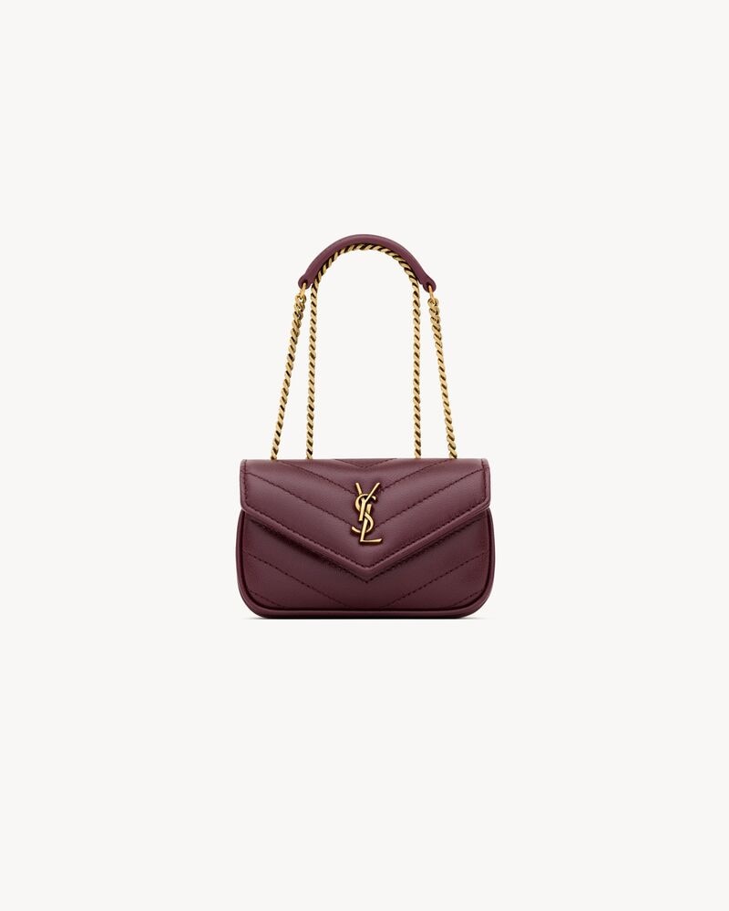 LOULOU micro bag in lambskin