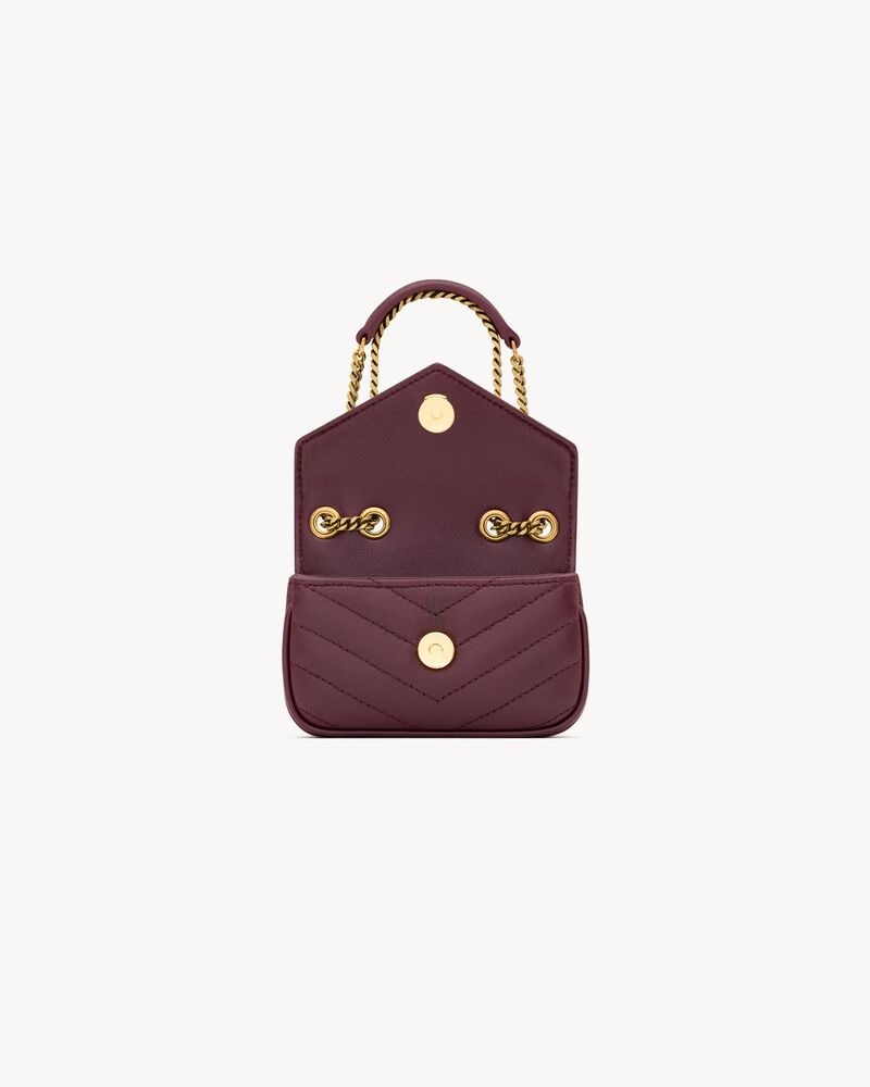 LOULOU micro bag in lambskin