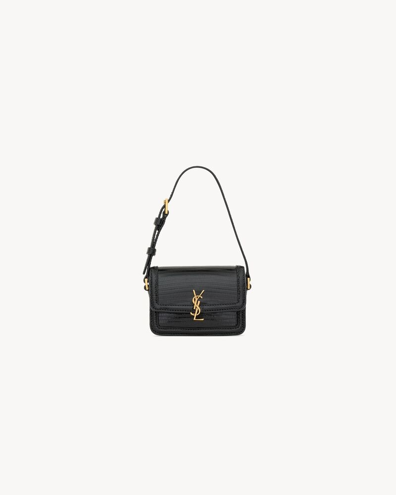 SOLFERINO micro bag in lizard