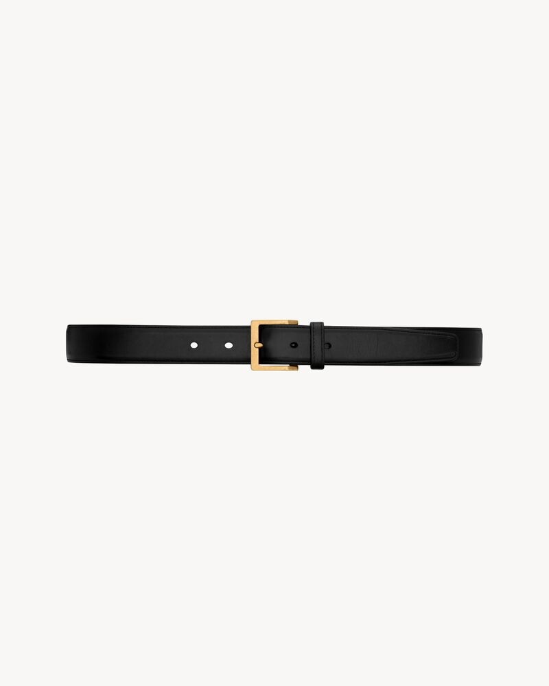 VADIM belt in smooth leather