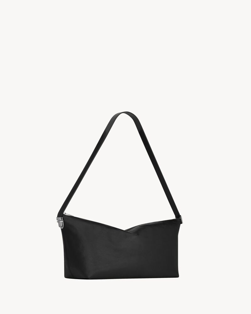 LE TUC giant crossbody bag in grained leather