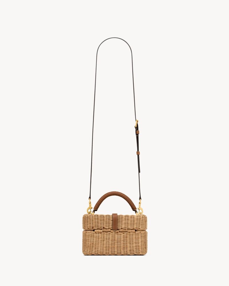 GABY vanity bag in osier